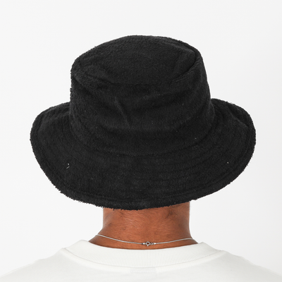 Celtic Terry Towelling Bucket Hat - Black