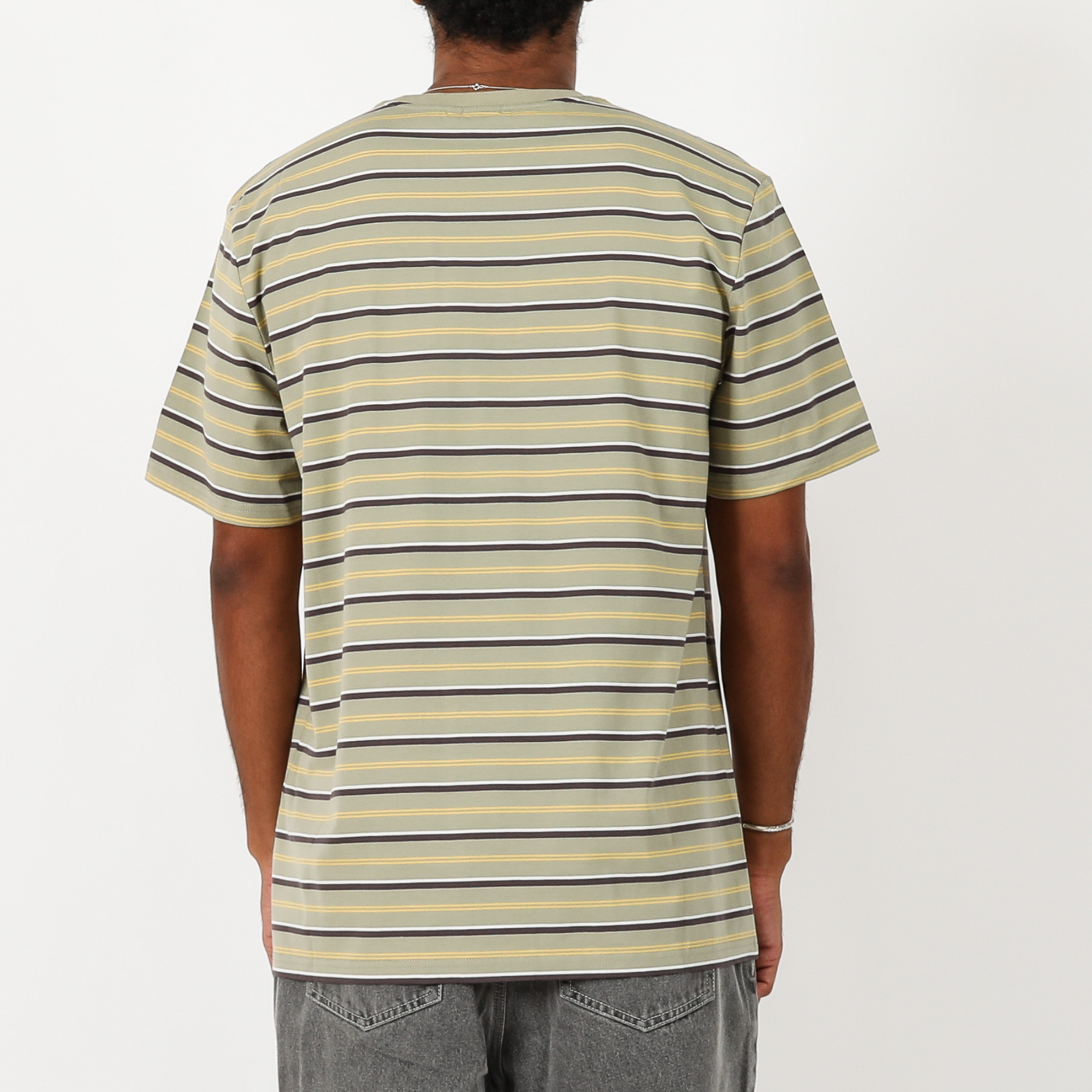 Malibu Stripe Tee - Clay