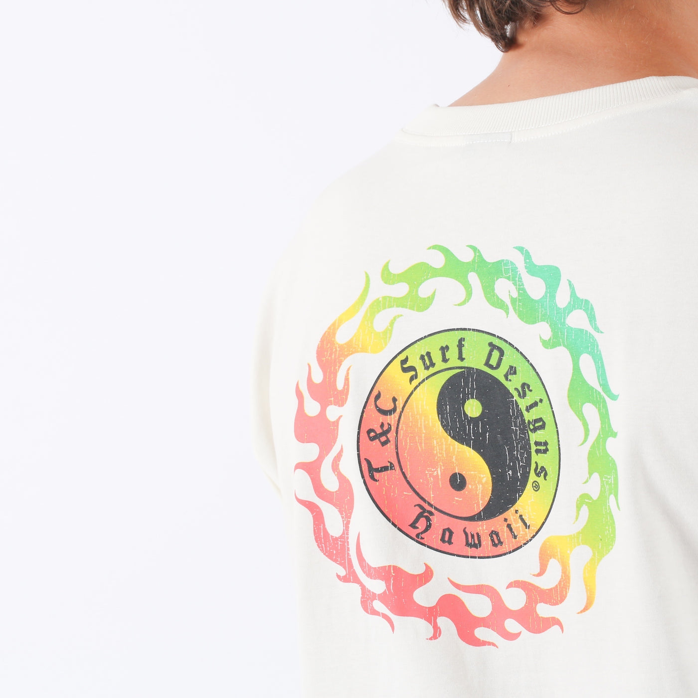 Fireball Tee - Natural