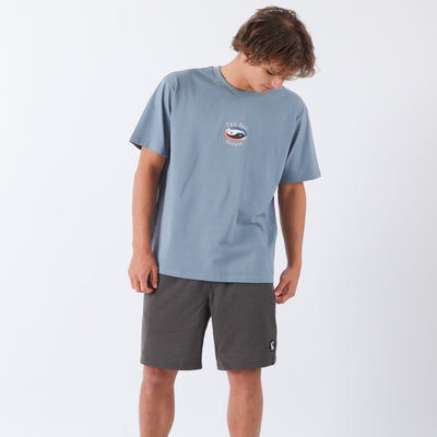 Flyer Tee - Arctic Blue