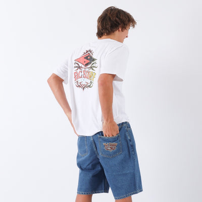 Boys Diamond Tee - White