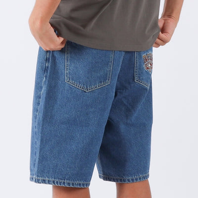 Thrift Denim Short - Washed Blue