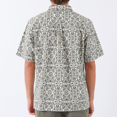 Temple S/S Shirt - Natural