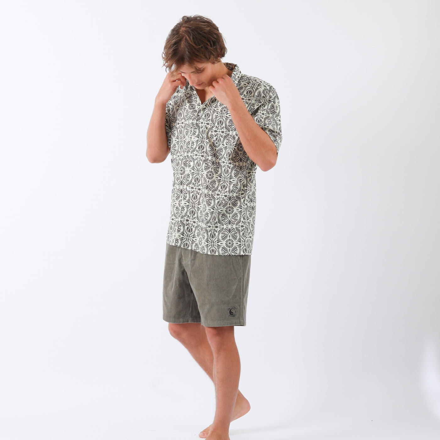 Temple S/S Shirt - Natural