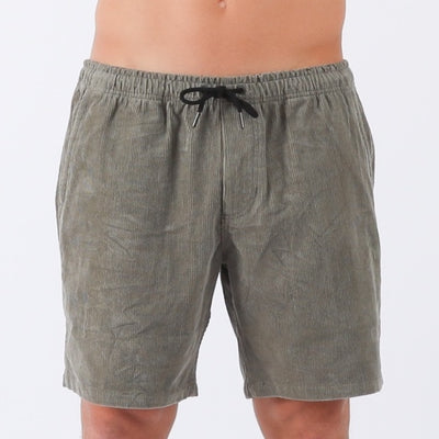 Whaler Cord Short - Military