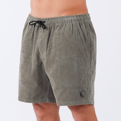 Whaler Cord Short - Military