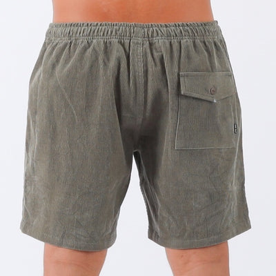 Whaler Cord Short - Military