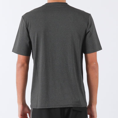 Diamond Logo Surf Tee UPF 50+ - Black Heather