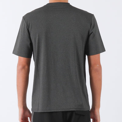 OG Logo Surf Tee UPF 50+ - Black Heather