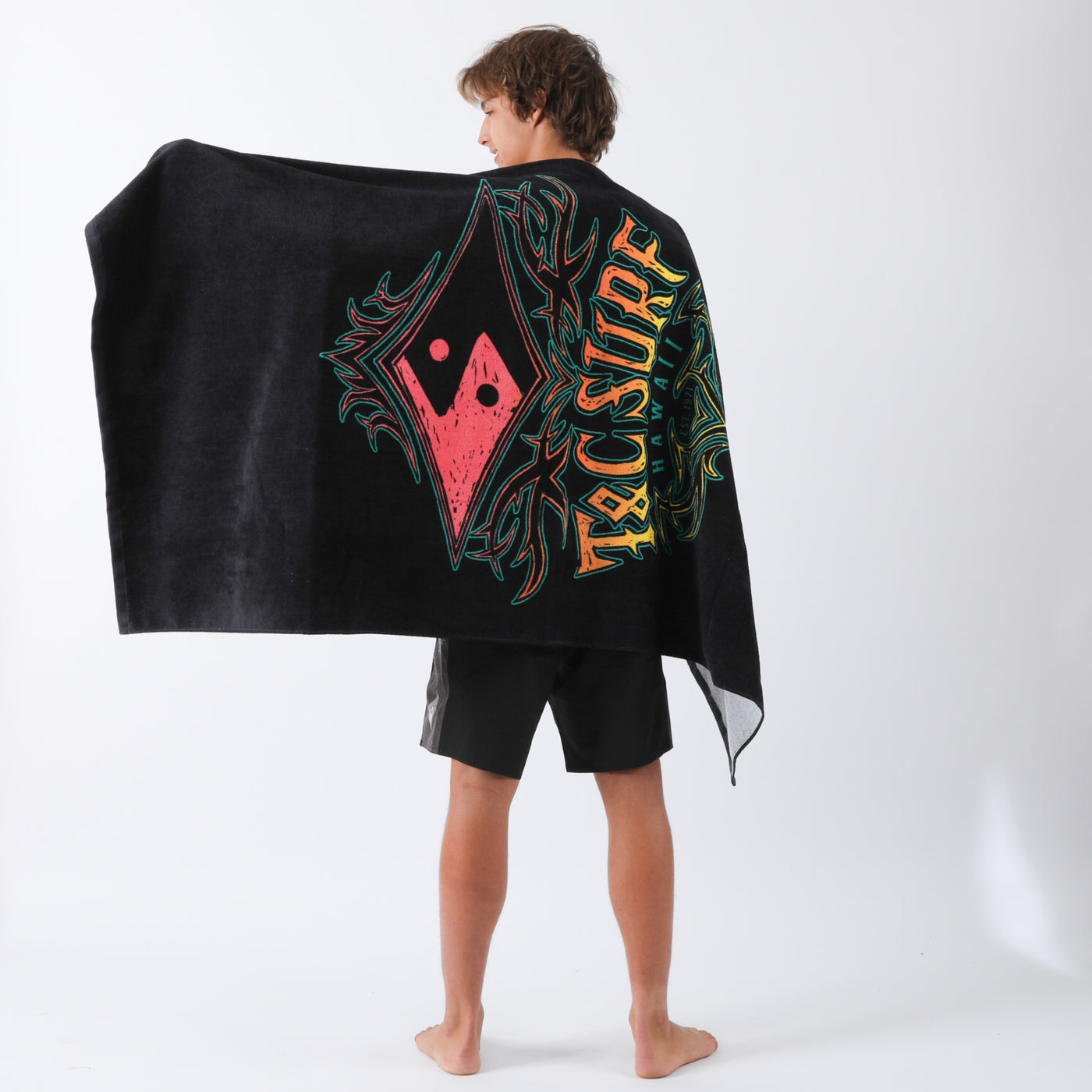 Diamond Towel - Black