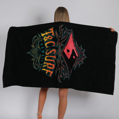 Diamond Towel - Black