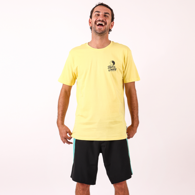 Surf Designs Tee - Dusty Lemon