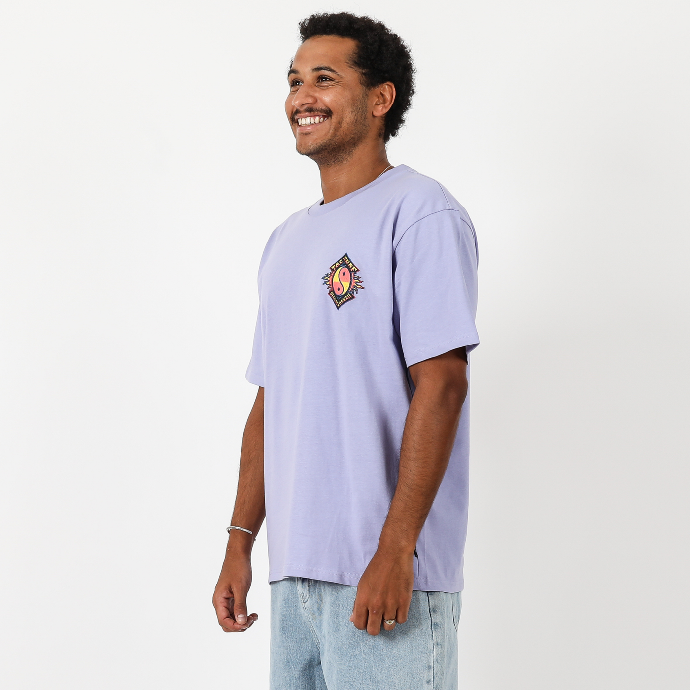 Boys Crypt Tee - Grape