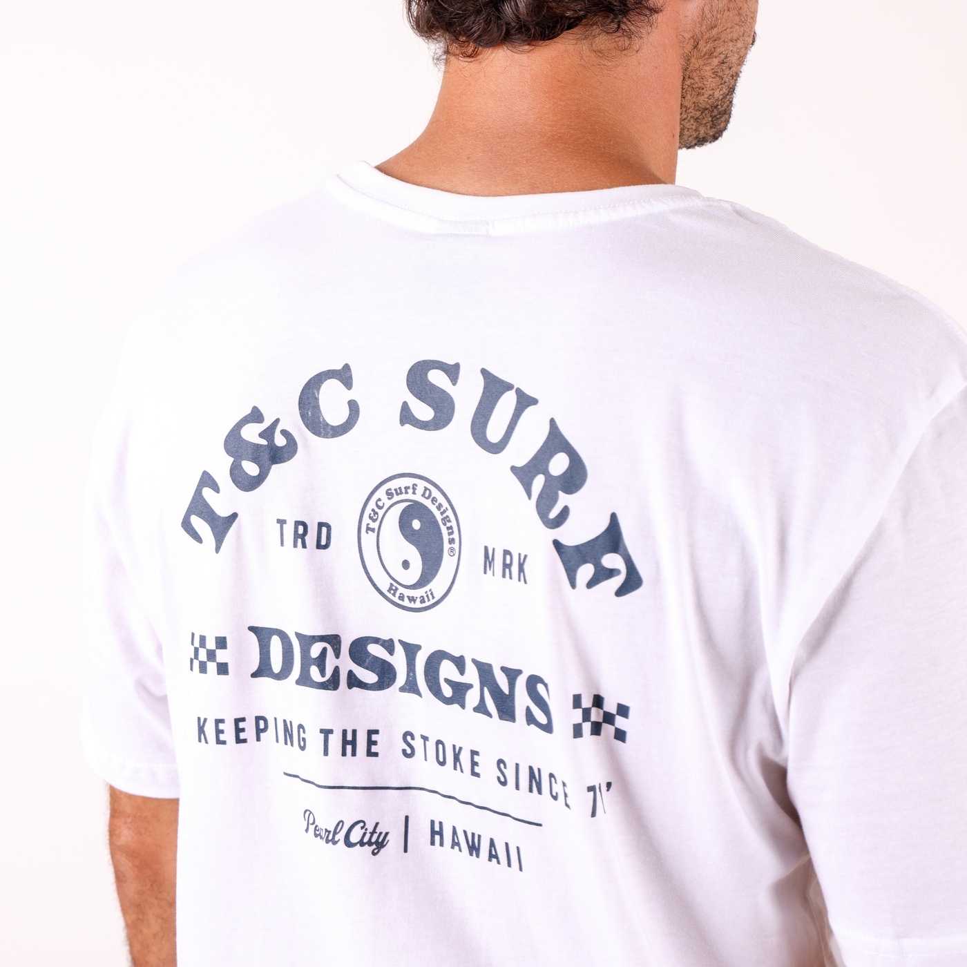 Keeping The Stoke Tee - White