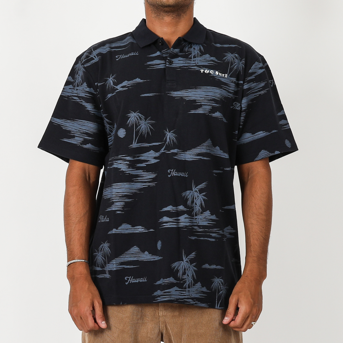 Turtle Bay S/S Polo - Navy