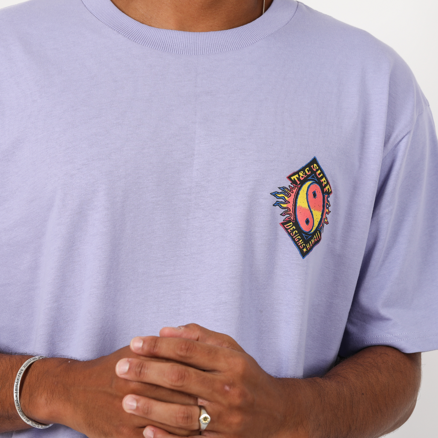 Boys Crypt Tee - Grape