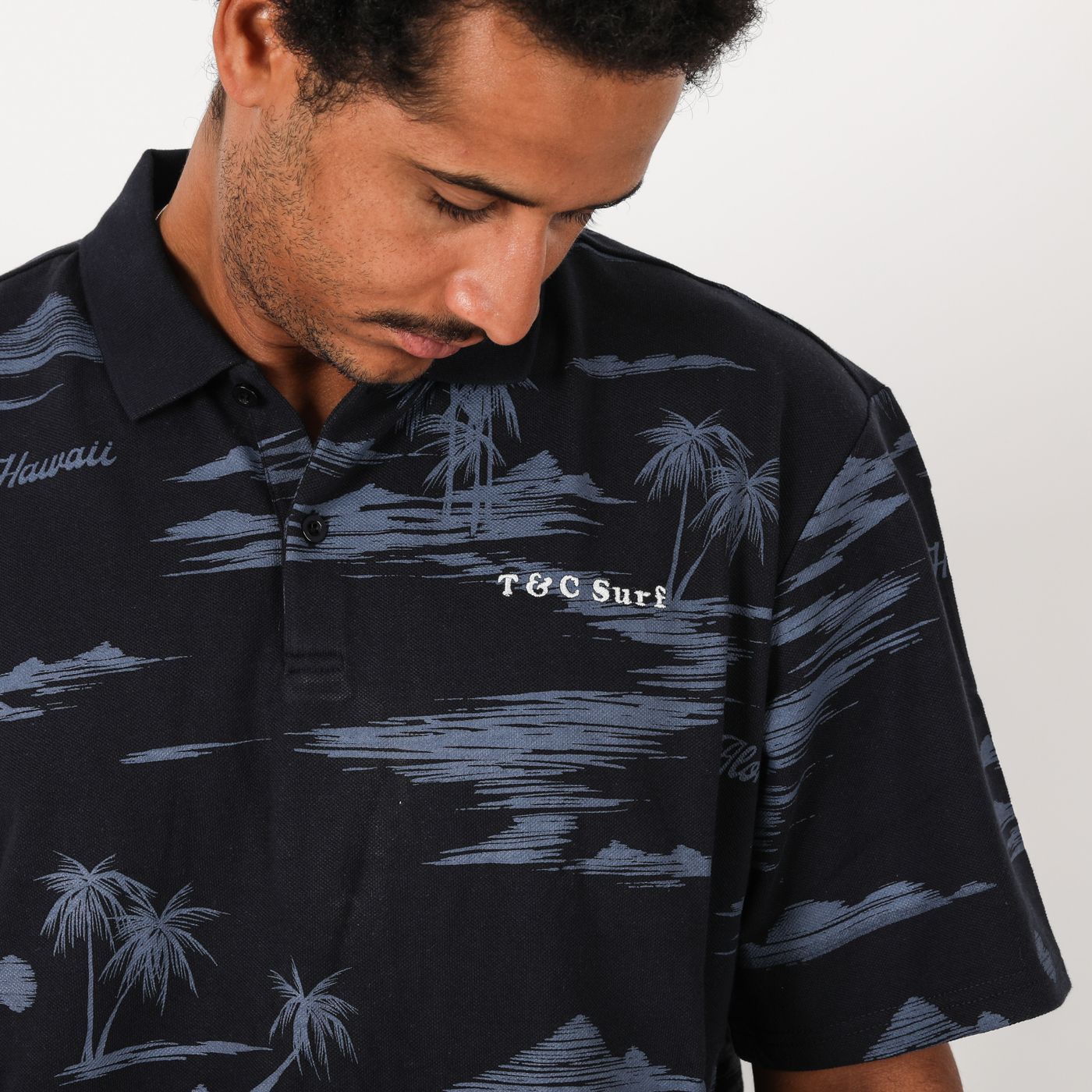 Turtle Bay S/S Polo - Navy