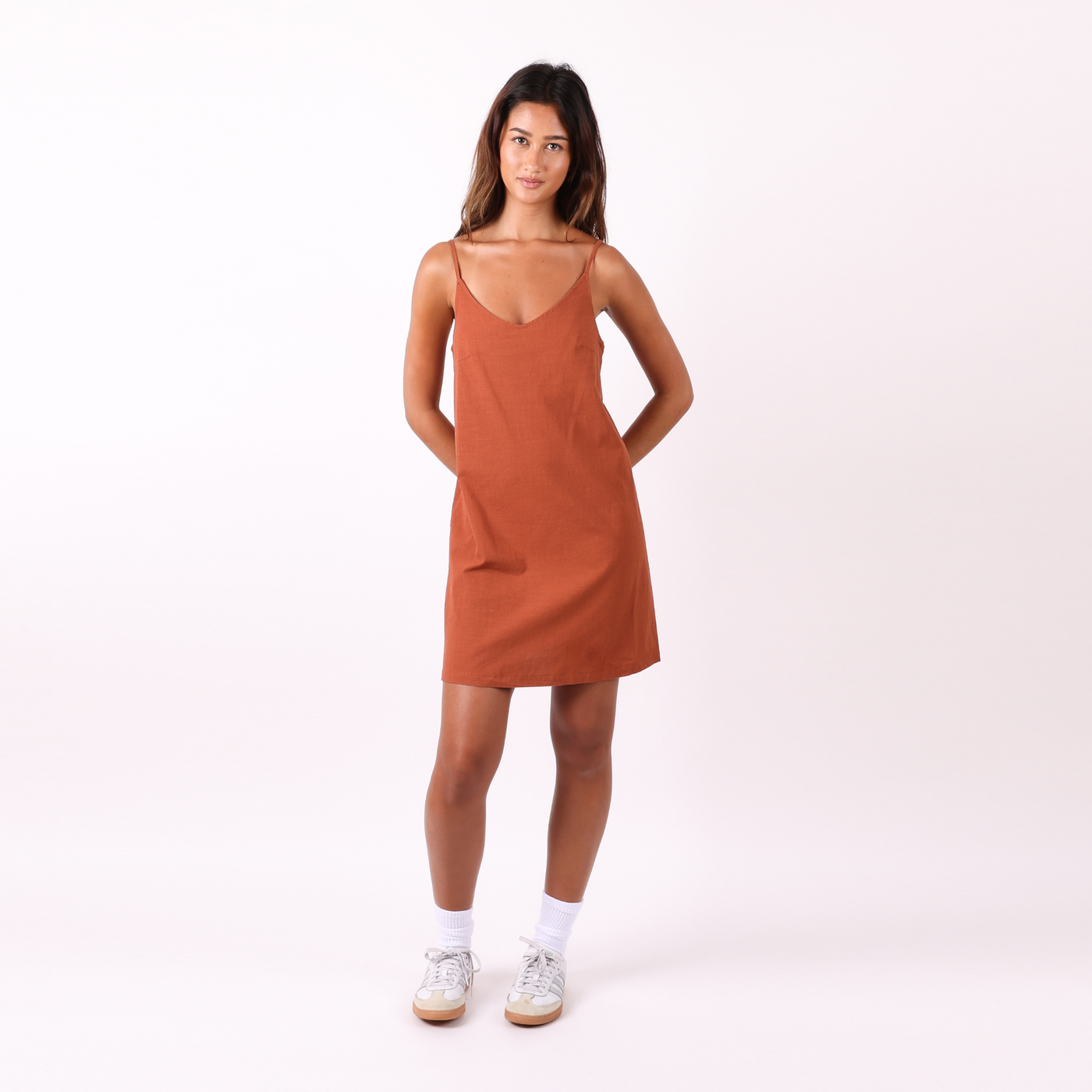 Essential Sun Dress - Rust