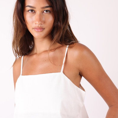 Essential Cami Top - White