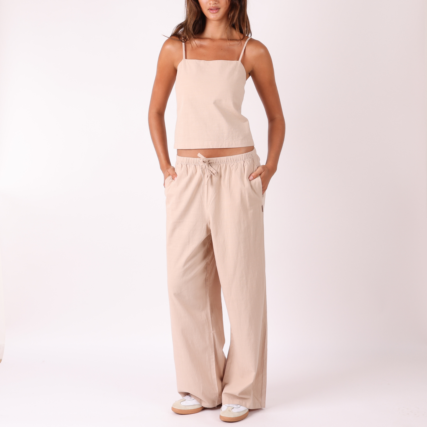 Essential Beach Pant - Natural