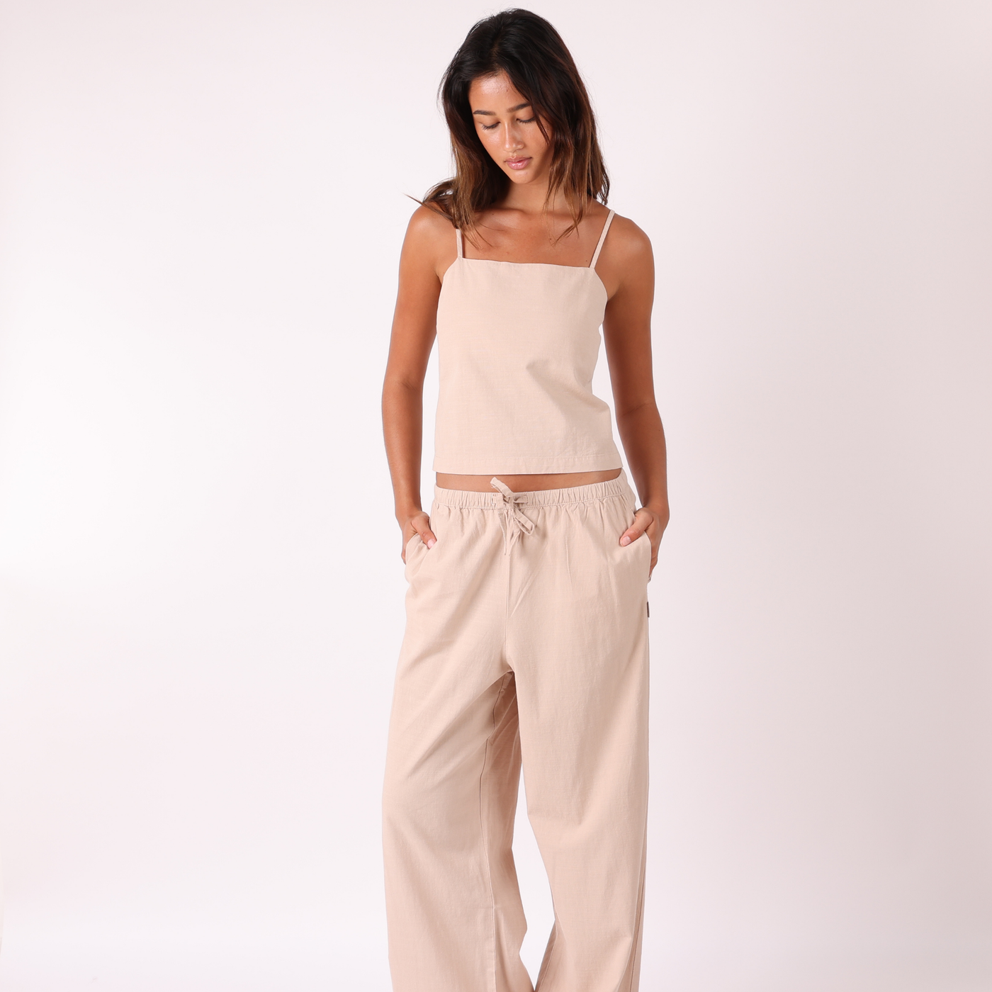 Essential Beach Pant - Natural