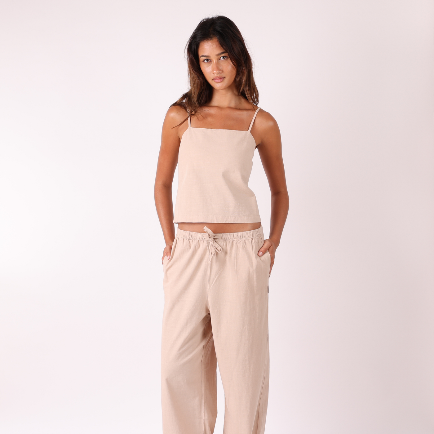 Essential Beach Pant - Natural