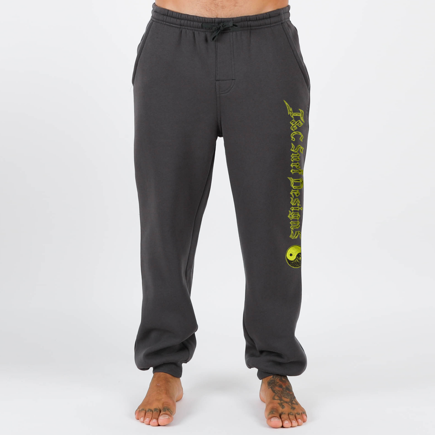 Majestic Track Pant - Washed Char