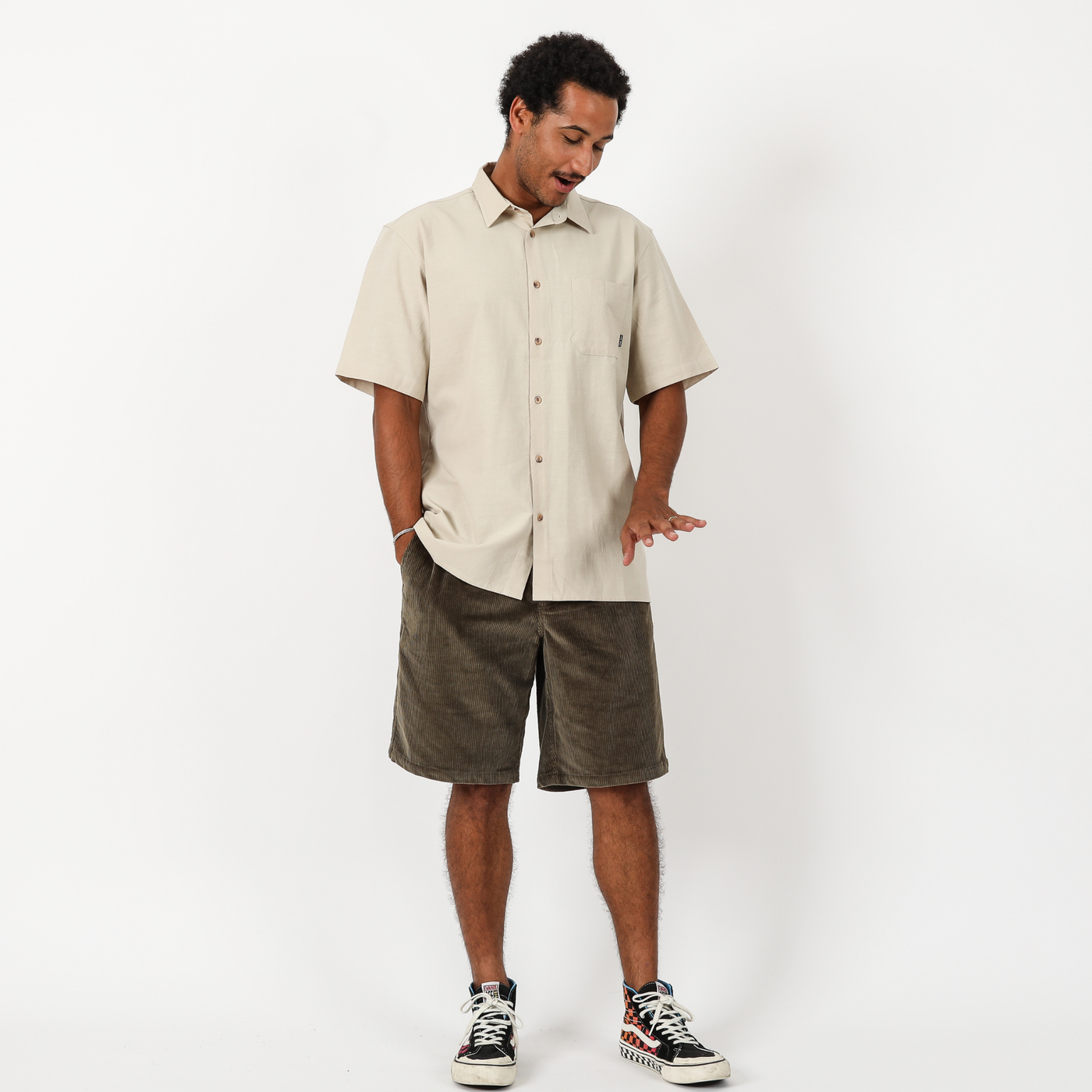 Shadow S/S Shirt - Sand