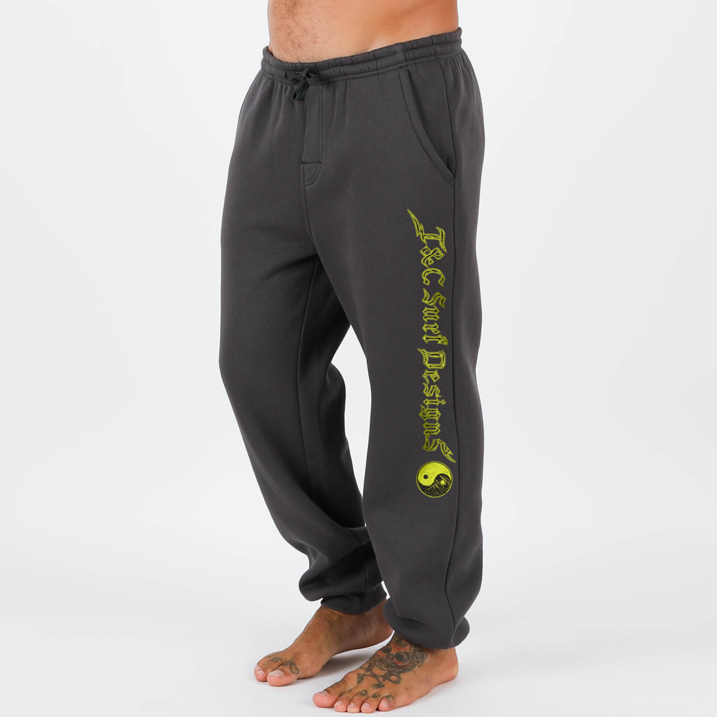 Majestic Track Pant - Washed Char