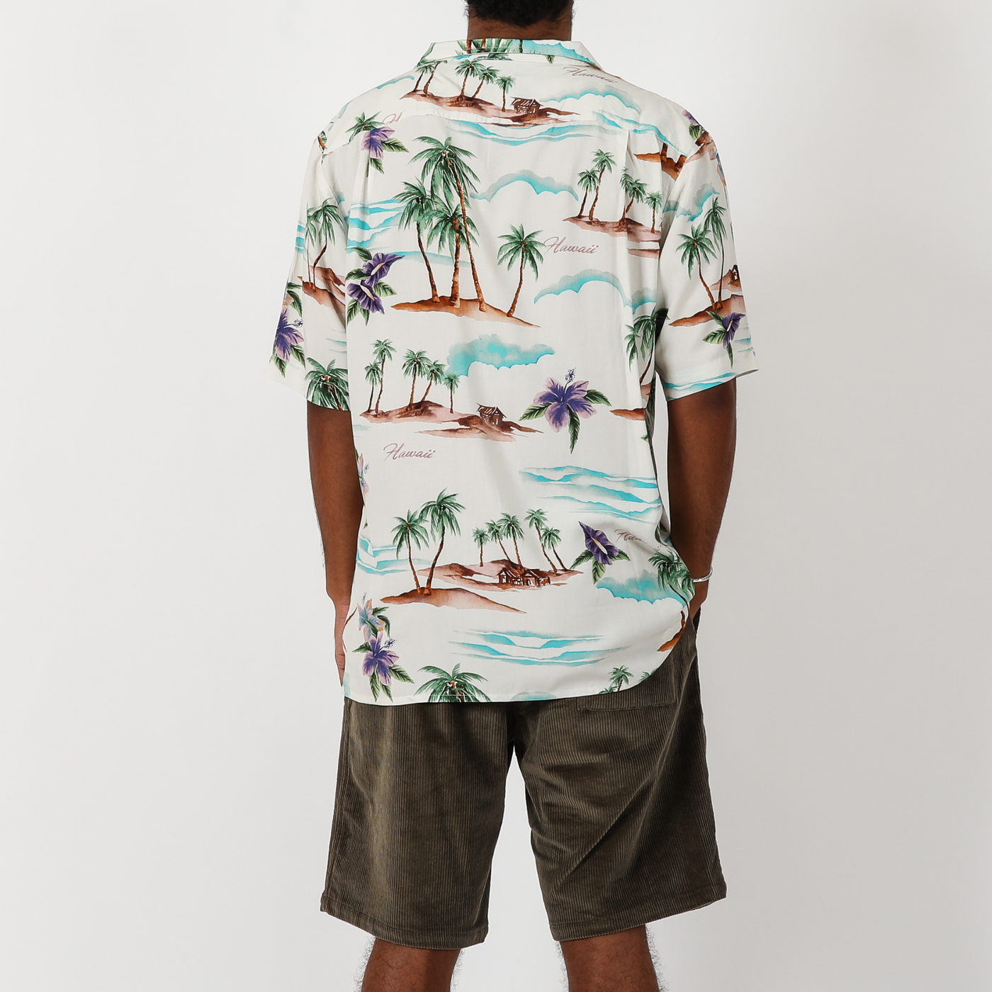 On Vacation S/S Shirt - Bone