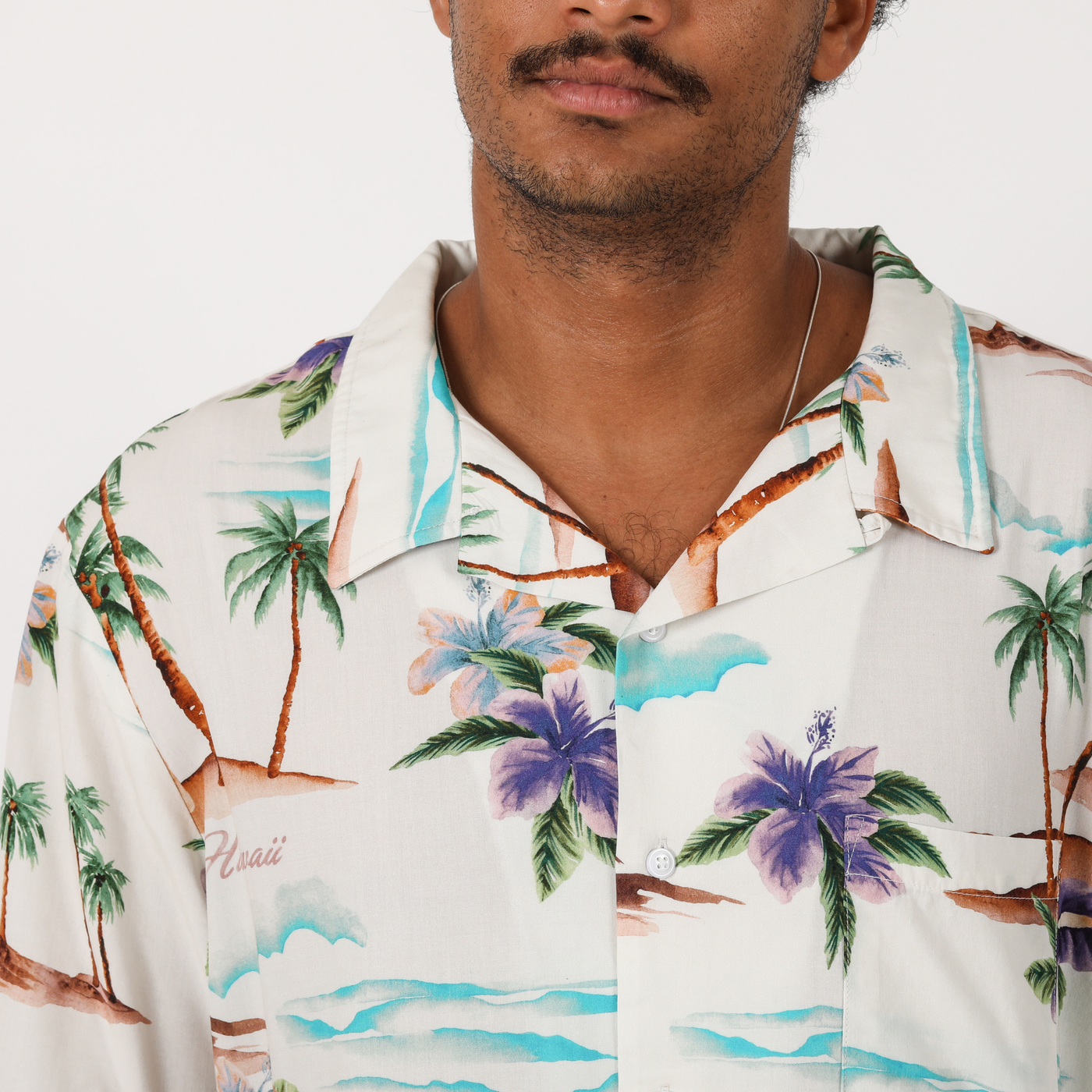 On Vacation S/S Shirt - Bone