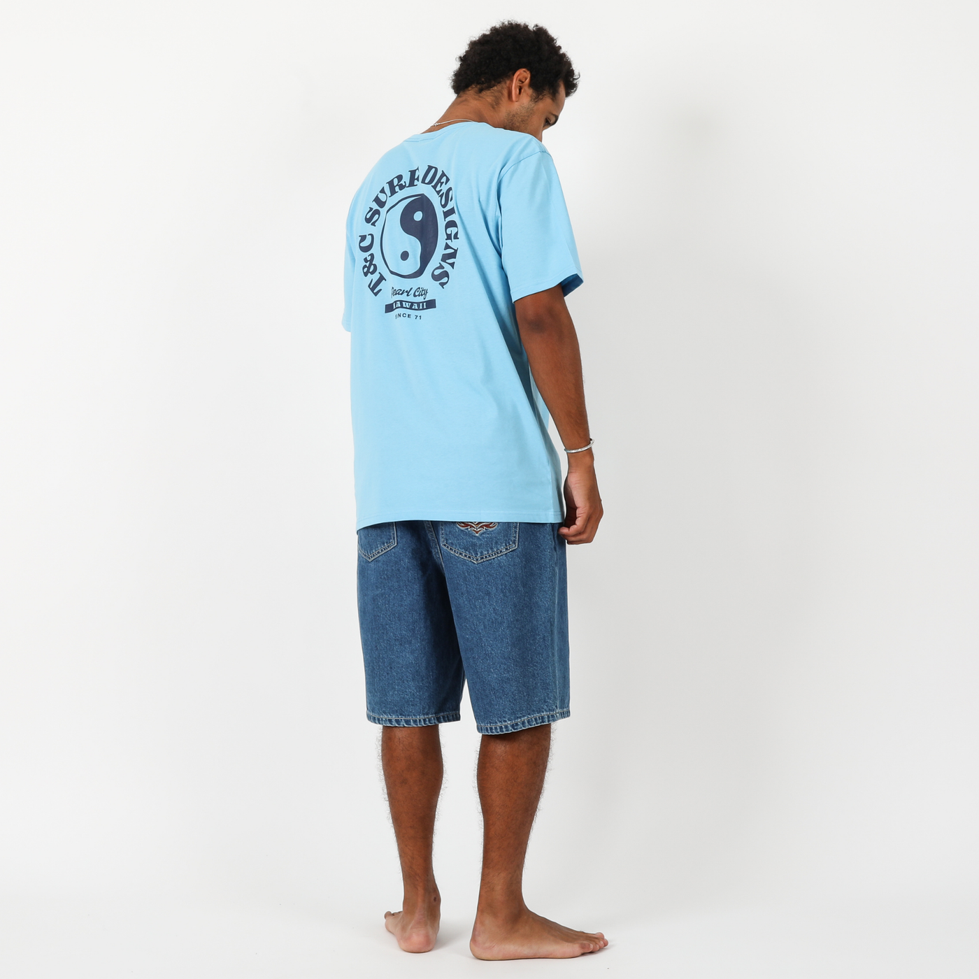 Boys Sunset Tee - Imperial Blue