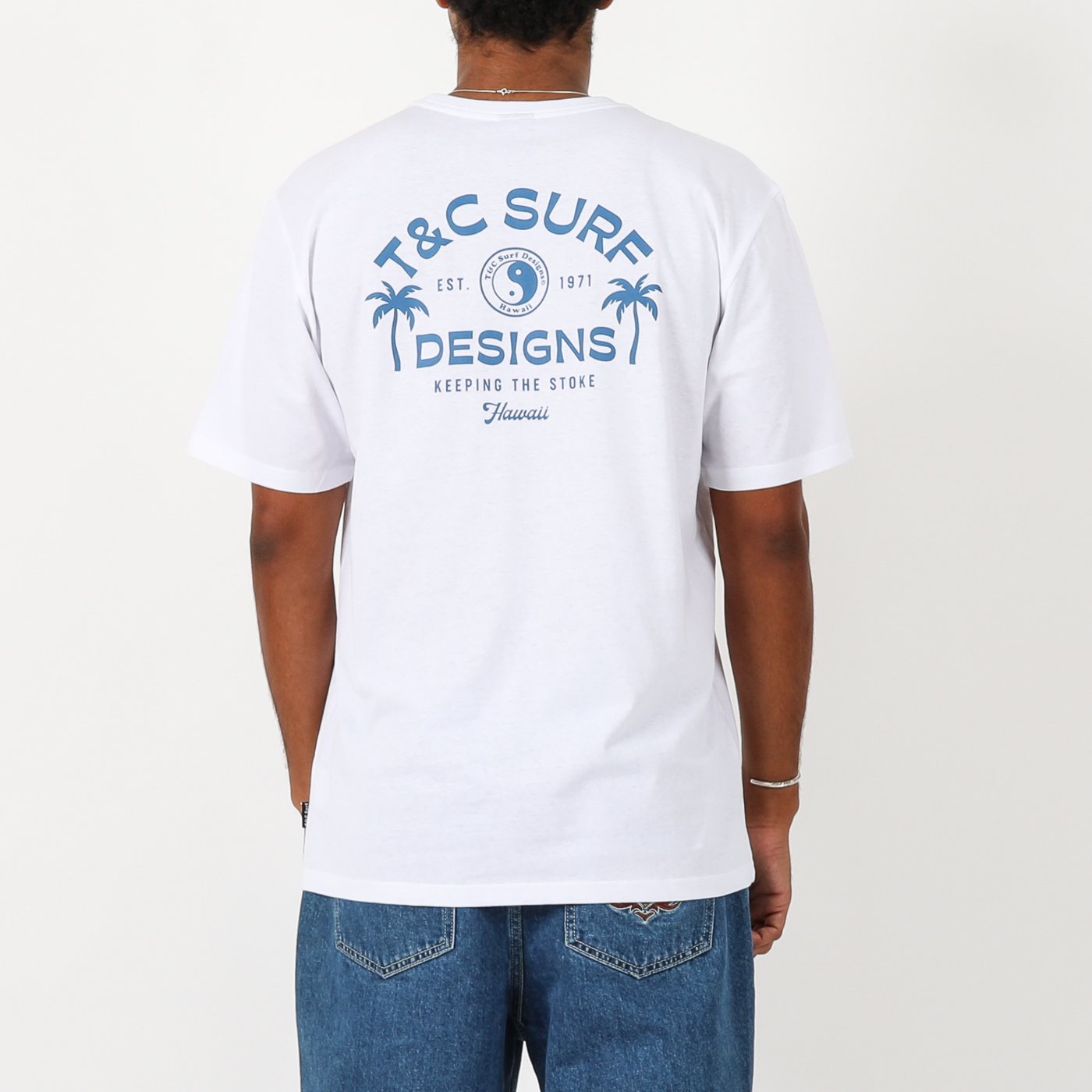 Still Stoked Tee - White