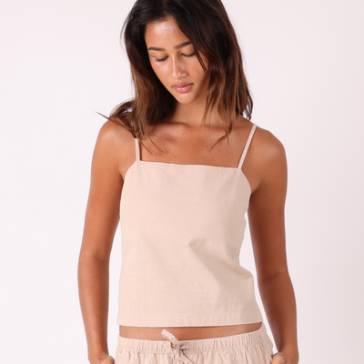 Essential Cami Top - Natural