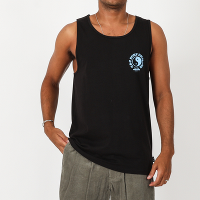 Sunset Singlet - Black