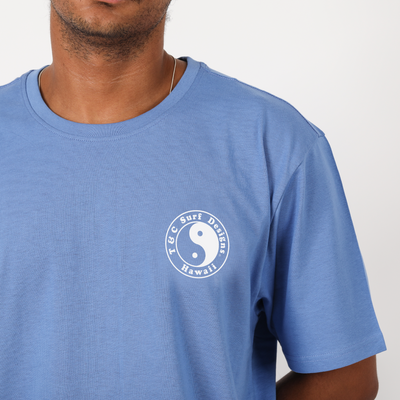 OG Logo Tee - Pacific/White