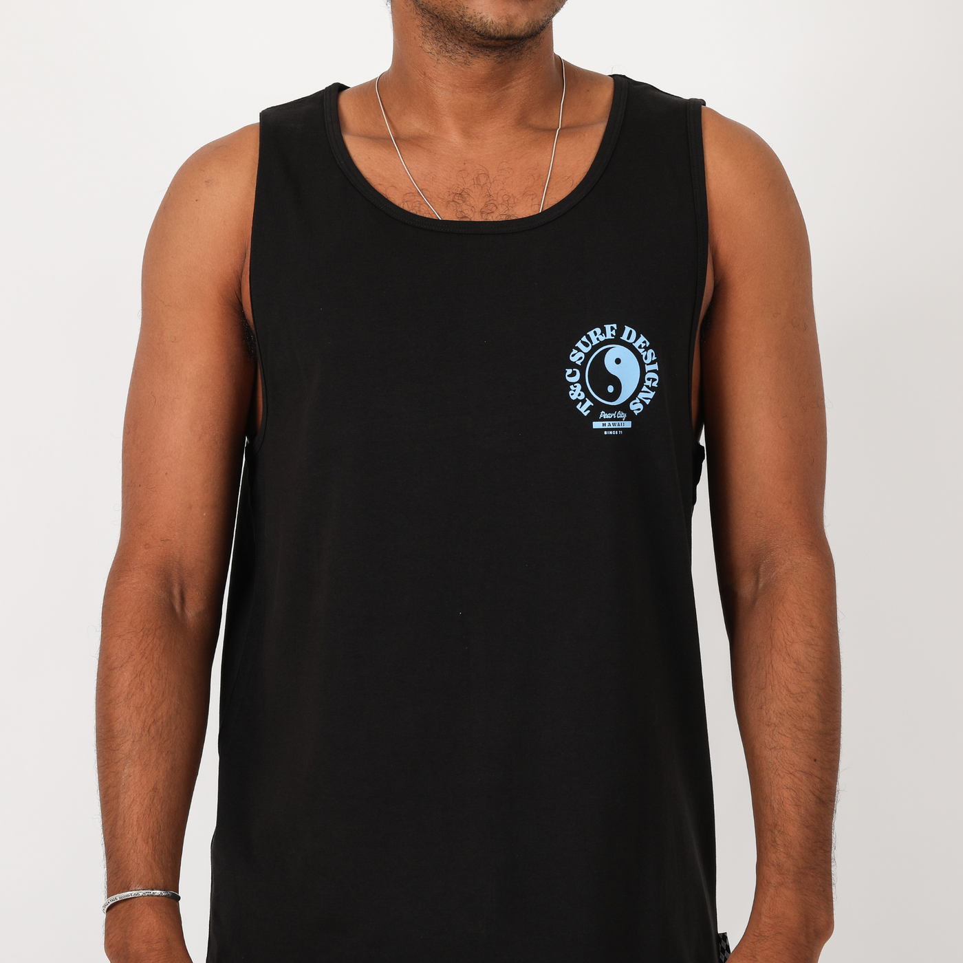 Sunset Singlet - Black