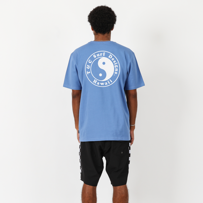 OG Logo Tee - Pacific/White