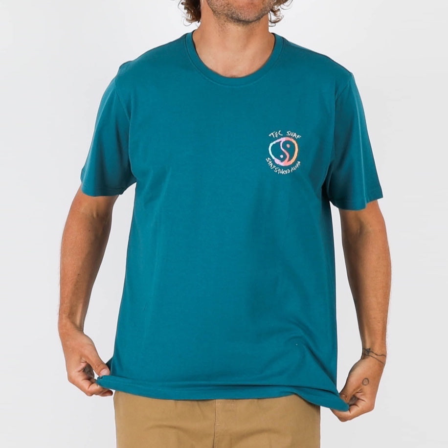 Warped Tee - Teal